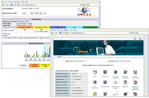 Web hosting control panel